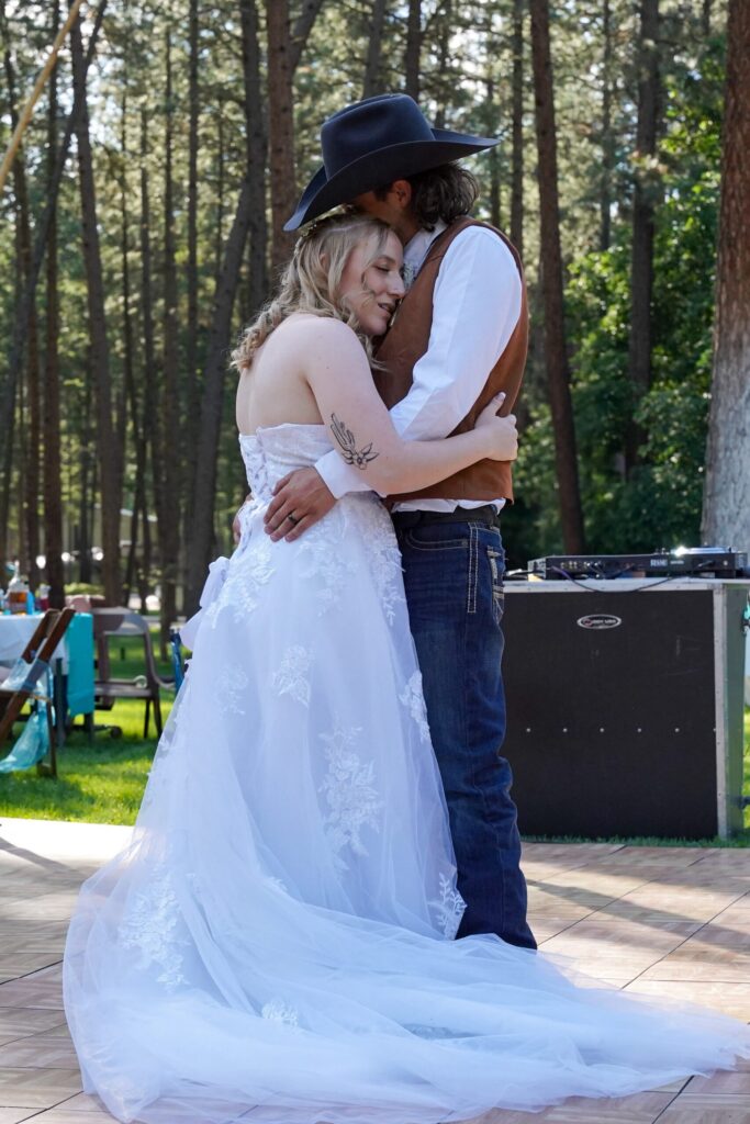 Bride and Groom's first dance
