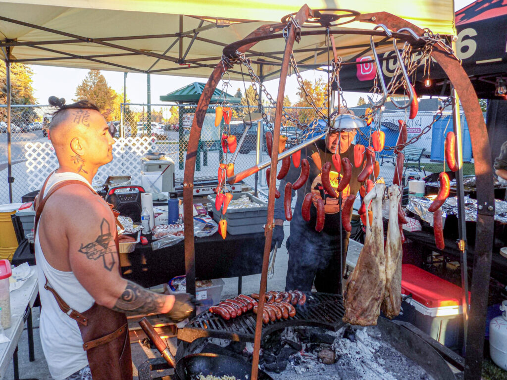 Vendors at Whitefish, MT, Oktoberfest